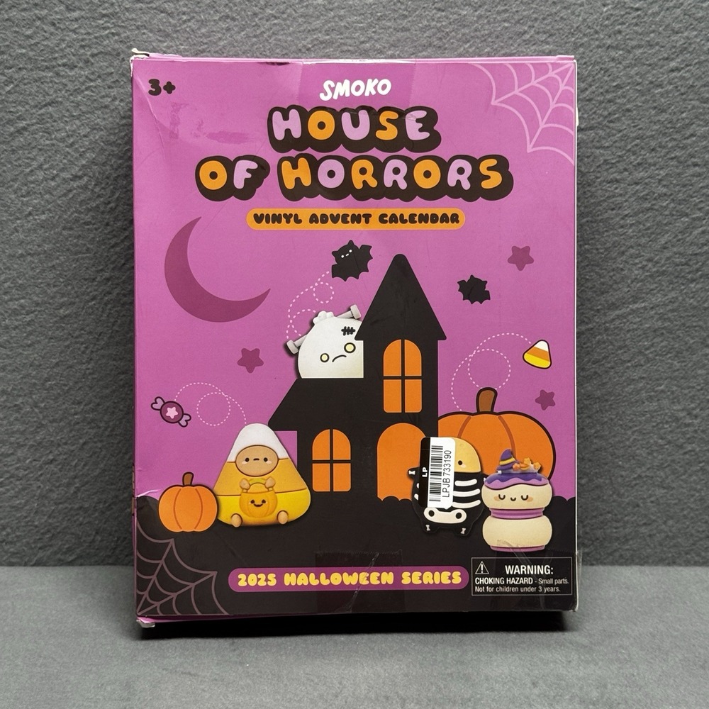 Smoko House of Horrors Vinyl Advent Calendar 13 Pieces Halloween